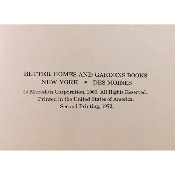 Better Homes and Gardens Salad Book Vintage 1969 Over 400 Recipes Hardback - Picture 3 of 6